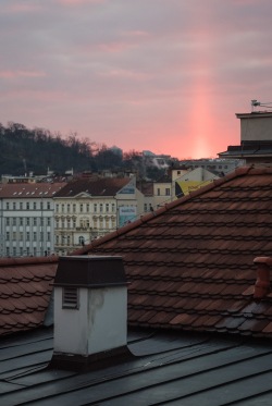 Amaneciendo en Praga