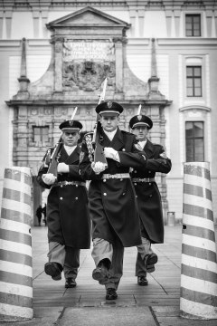 Cambio de Guardia en el Castillo de Praga