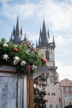 Navidad en Plaza Vieja de Praga